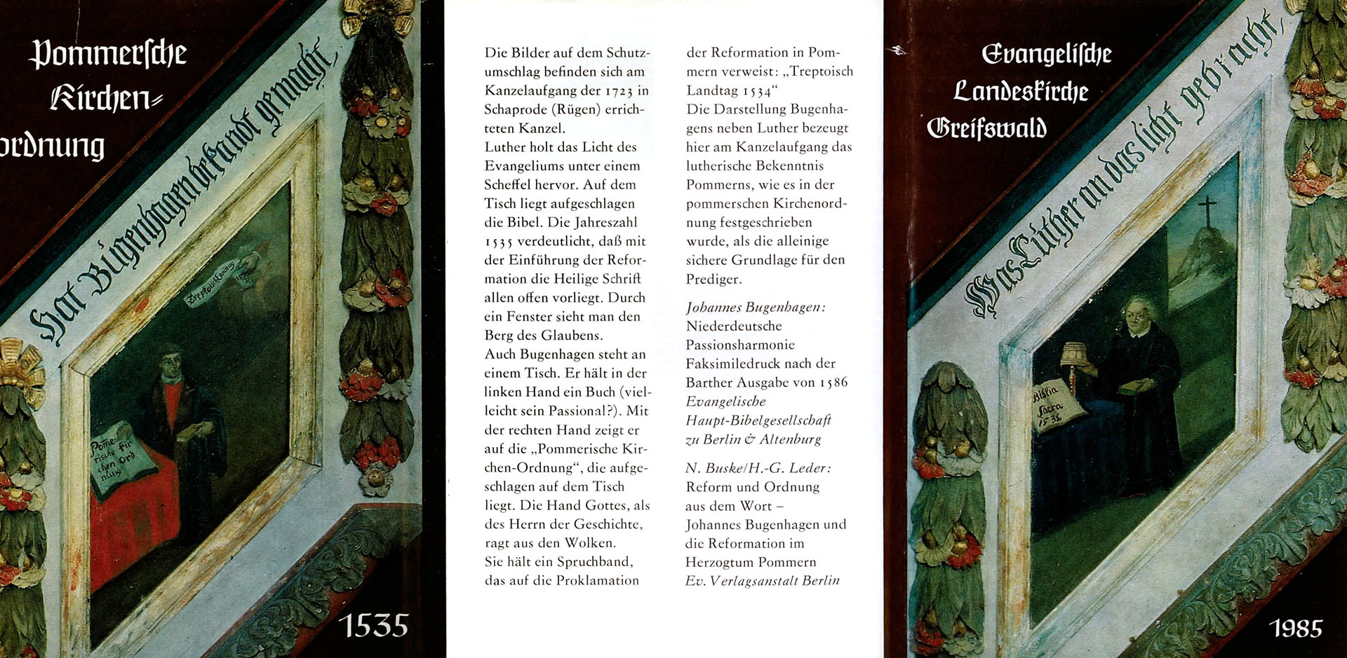 Pommersche Kirchenordnung 1535 - Buske, Dr. Norbert